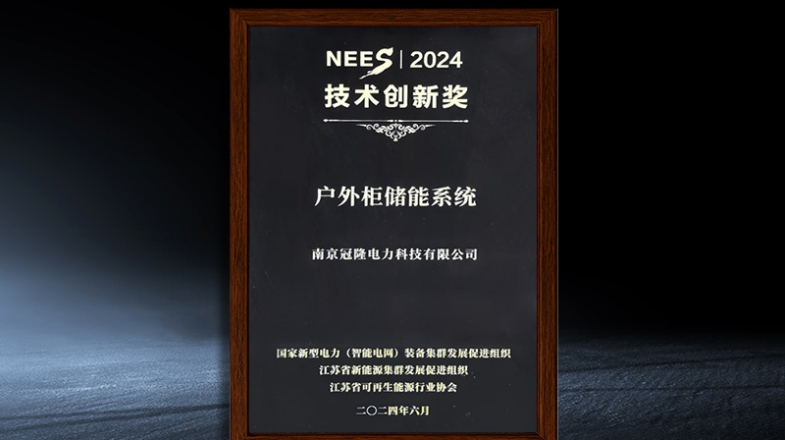 户外柜储能系统技术创新奖
