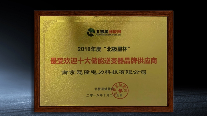 北极星杯最受欢迎十大储能电站品牌供应商