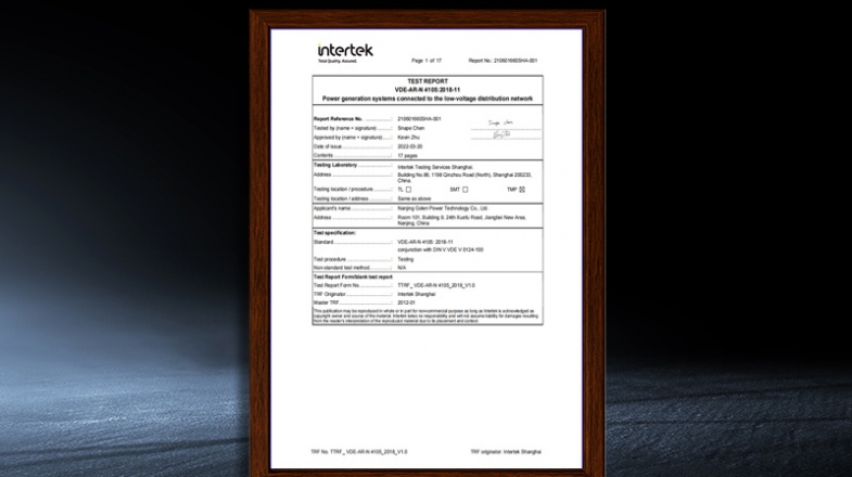 LEI-20K/ 30K-TL-VDE Test report