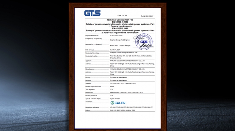 LEI-50K/60K/100K/125K/150K-TT - LVD Test Report
