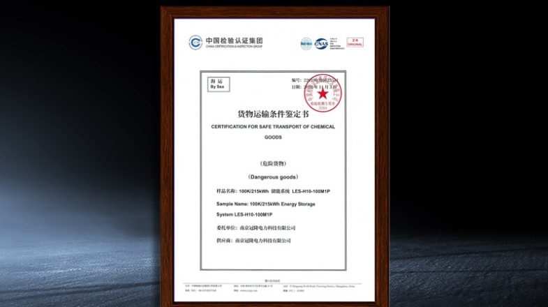 LES-H10-100M1P&mdash;&mdash;货物运输条件鉴定书